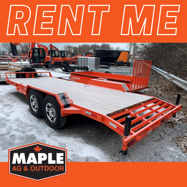 RENT ME - Kubota 14' Dump Trailer  in Heavy Equipment in Regina - Image 2