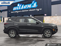 Look at this certified 2022 Kia Seltos SX Turbo AWD | Leather | Sunroof | Heated Seats + Wheel | Car... (image 5)