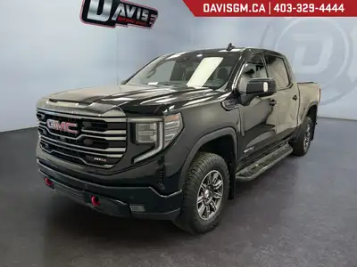 The 2024 GMC Sierra 1500 AT4 Crew Cab Short Box 4WDblends premium craftsmanship, rugged off-road cap...