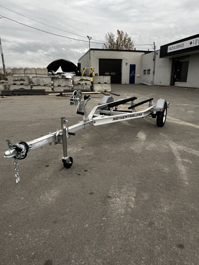 Mayhemtrailers aluminum jet ski small boat trailer lite weight rust resistant Looks amazing easy lub...