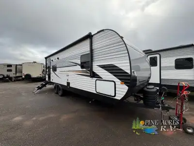 KZ Sportsmen SE travel trailer 241RKSE highlights: Rear Kitchen Front Private Bedroom Microwave Oven...