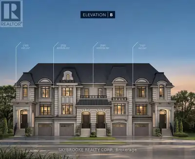 Executive Freehold Townhome Located In Prestigious Via Moto Nobleton Community. Over 3000 Sq Ft Of L...
