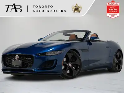 This 2022 Jaguar F-TYPE P450 Convertible is a local Ontario vehicle, delivering the perfect combinat...