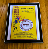 1979 Hair Framed Movie Poster