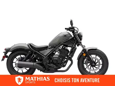 Concessionnaire des véhicules neufs et d'occasion. Cruiser HONDA Rebel 300 E-Clutch (ABS) 2026 Prome...