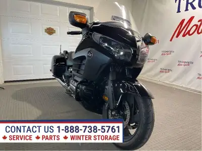Beautiful like brand new Goldwing F6B has just 26,510 miles at True North Motor Sports. Lightweight...