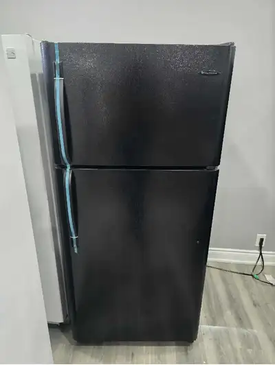 Frigidaire 30" Black Top Freezer Bottom Fridge Refrigerator, View more