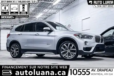 Auto Luana 2017 BMW X1 PRENEZ UN RENDEZ-VOUS / BOOK AN APPOINTMENT (514) 327-5553 148000 KM CERTIFIÉ...