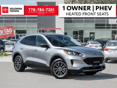 One Owner - Plug-In Hybrid - Heated Front Seats - Backup Camera The 2022 Ford Escape SE Plug-In Hybr...