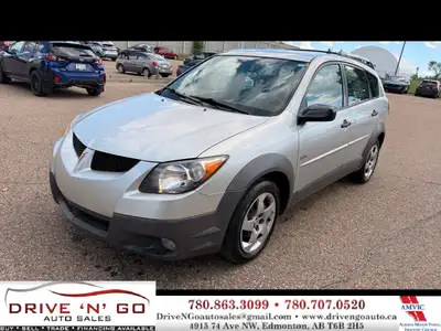 SUPER CLEAN 2003 Pontiac Vibe Base, LOW KMS, TOYOTA ENGINE IN THESE VIBES, made to last like a Corol...