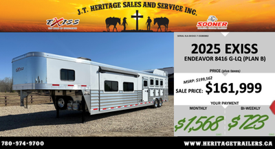 JT Heritage Sales and Service Inc. Check out our website at: https://www.heritagetrailers.ca/ Follow...