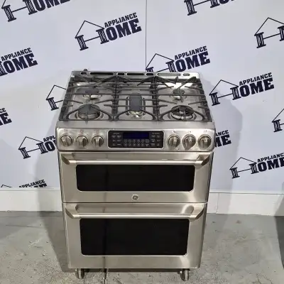 Used GE Cafe Stove Double Oven Stainless CCGS990SETSS 30″, View more