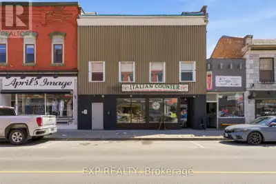 4,200+ sqft rare downtown Napanee mixed-use three-storey building positioned in the absolute core of...