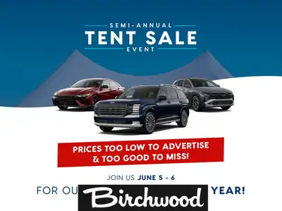 Winnipeg's #1 Hyundai Dealer for 6 consecutive years and now Canada's 2026 Dealer of the Year! Come...