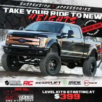 Finance Your Lift-BDS/Rough Country & MORE! Level Kits from $399