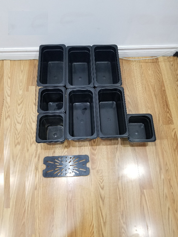 Cambro Black Polycarbonate Food Pan Storage Restaurant 6" Depth in Other Business & Industrial in Mississauga / Peel Region - Image 2