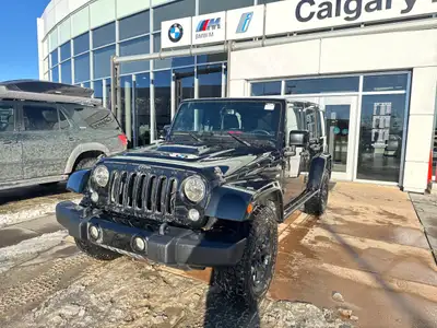 2015 Jeep Wrangler Unlimited Sahara Pentastar 3.6L V6 VVT 4D Sport Utility 4WD 5-Speed Automatic Bla...