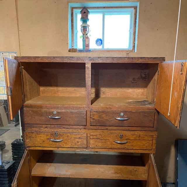 Unique antique Industrial cabinet -  one of a kind  in Hutches & Display Cabinets in Bridgewater - Image 3