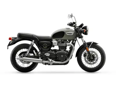 Sturgess Cycle 2026 Triumph Bonneville T100 Stone greyPure BonnevilleFeatures may include: The origi...