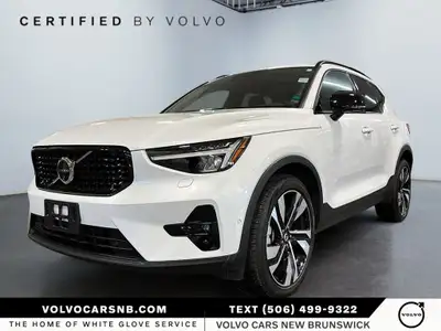 Certified by Volvo' 2025 Volvo XC40 B5 Plus Dark Theme, Unlimited KM Warranty, Up to 5 years, Intere...