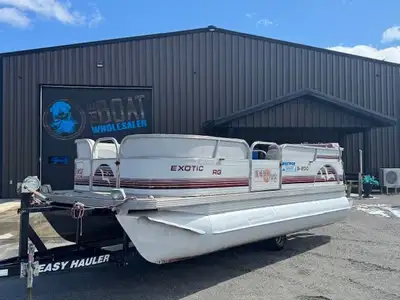 2008 20' SUN PARTY PONTOON SUPERSIZED 26" DIAMETER PONTOONS FOR THE ULTIMATE BUOYANCY ON A PONTOON B...