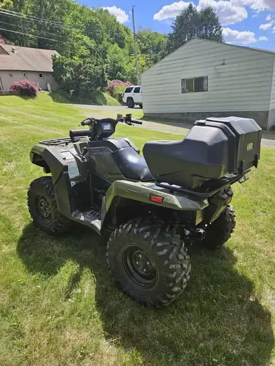 APPLY NOW: https://www.ridecollective.ca/get-pre-approved The 2019 Suzuki KingQuad 500AXi is balance...