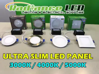 LED SLIM PANELS / POTLIGHTS / BATHROOM FANS/ ELECTRICAL SUPPLIES, View more