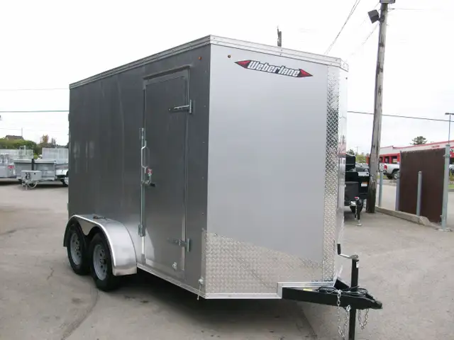 2025 Weberlane CARGO 6' X 12' V-NOSE 7'HT 3 PORTES QUALITE CONTR in Cargo & Utility Trailers in Laval / North Shore - Image 8