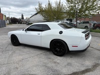 2019 DODGE CHALLENGER SXT PREMIUM PACKAGE BRIGHT WHITE ON BLACK LEATHER / GLOSS BLACK WHEELS WHEELS... (image 2)