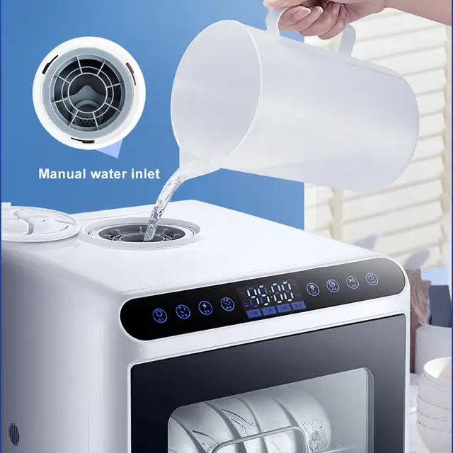 NEW RV CABIN HOUSEHOLD DESKTOP PORTABLE DISHWASHER 7216081 in Washers & Dryers in Saskatoon - Image 8