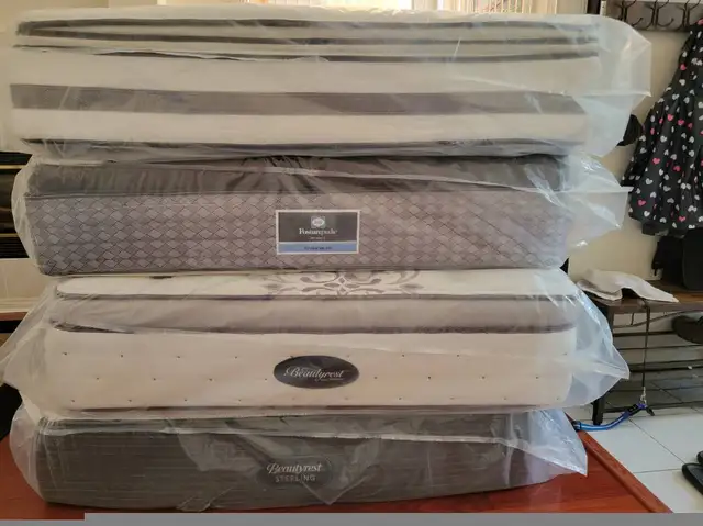 MAGNIFICENT QUEEN DOUBLE SINGLE SIZE USED MATTRESSES in Beds & Mattresses in Delta/Surrey/Langley - Image 4