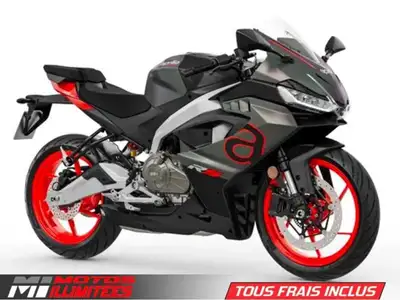 2025 aprilia RS 457 Aprilia RS 457 2025 NOUVEL ARRIVAGE — Aprilia RS 457 2025 Noire maintenant en in...