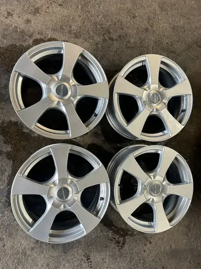 17" Core Racing Wheels Great Condition ! See Pictures Multi 5 bolt pattern 5x108 5x120 40 Offset 73m...