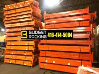 USED Redirack Beams 8' & 9' Pallet Racking warehouse storage
