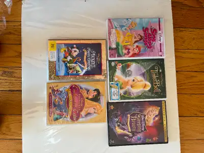 Barney & Walt Disney DVD Movies, View more