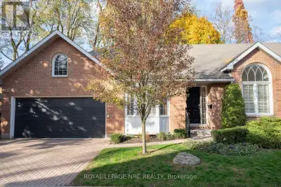 Bright Bungalow Condo with Double Garage in North-End Niagara Falls. Freshly painted with large wind...