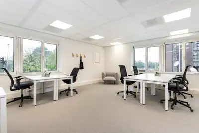 Book a fully serviced office rental for four, and well take care of everything else. Create the idea...