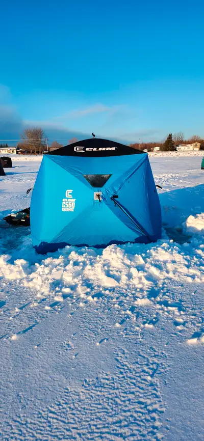 Clam ice fishing 4 person tent, View more