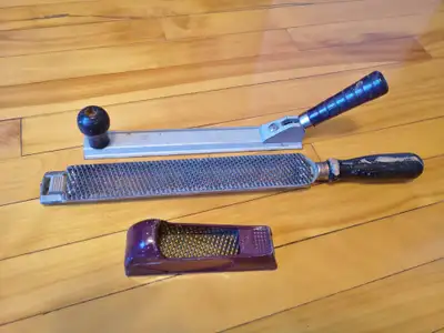 vintage surform rasps / râpes surform (Stanley/Oxwall Japan), View more