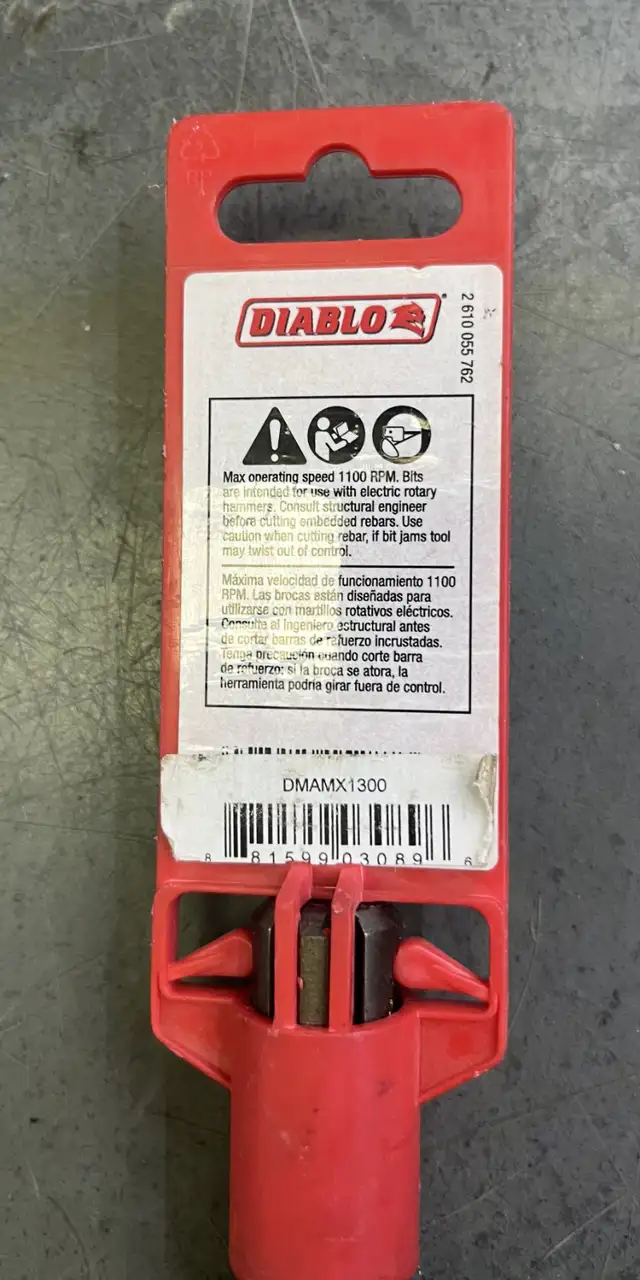 Diablo Rebar Demon SDS-Max 4-Cutter Carbide 21" Hammer Drill Bit in Power Tools in Mississauga / Peel Region - Image 4