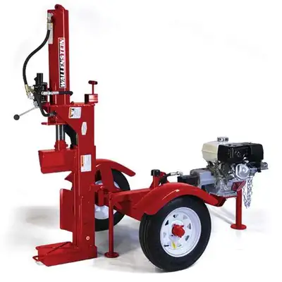 Iron Inventory Inc! Wallenstein Wood Splitter 31 ton splitting force 24" splitting opening List $553...