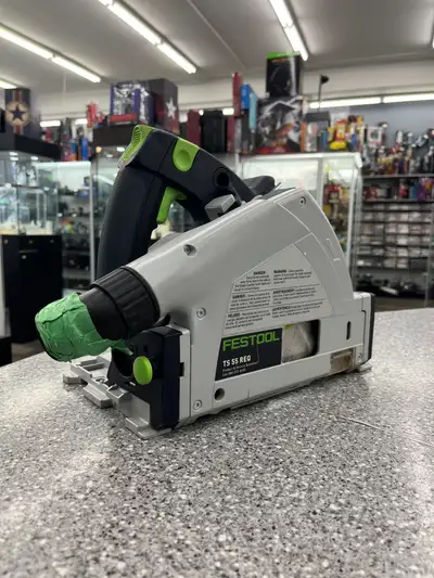 Festool TS 55 REQ Track Saw *Great Working Condition, Very Light Cosmetic Wear* Item #1412960 - Incl...