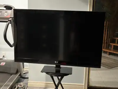 47" TV w/ Short Stand, View more