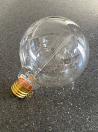 Three (3) Edison Style Incandescent Light Bulbs