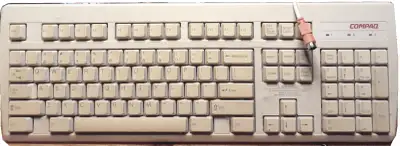 PS-2 keyboard  Compaq RT235BT, View more