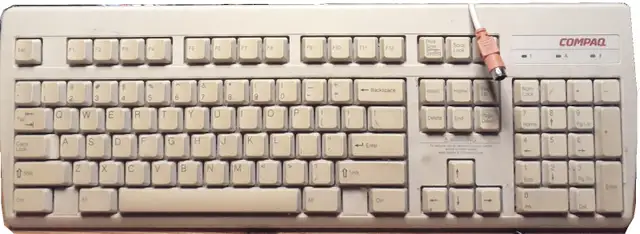 PS-2 keyboard  Compaq RT235BT in Mice, Keyboards & Webcams in City of Toronto - Image 2
