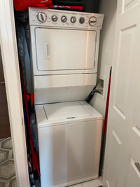 Whirlpool Stacked Washer and Dryer Laundry Center