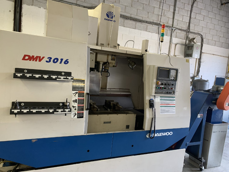 Daewoo Vertical Machining Center, used for sale  