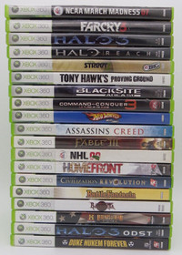You Pick Xbox 360 Video Games Lot With Consoles