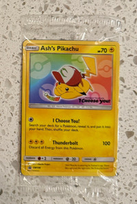 Ash’s Pikachu- Sealed